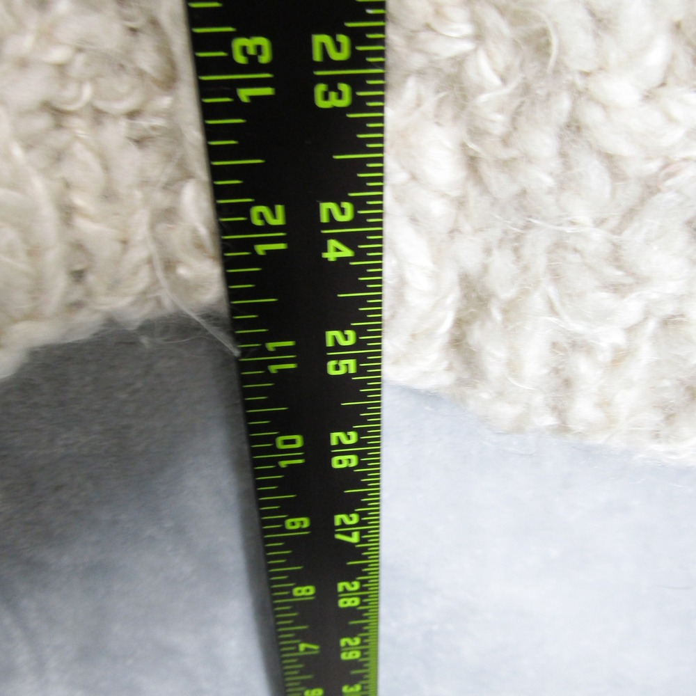 The Black Sheep Large Homespun Knit Cardigan Open Front Cozy Bohemian Women - Picture 7 of 9